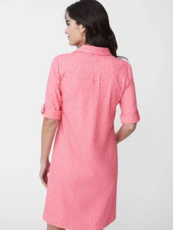 J.McLaughlin Lawrence Dress In Cross Hachure-Women Dresses