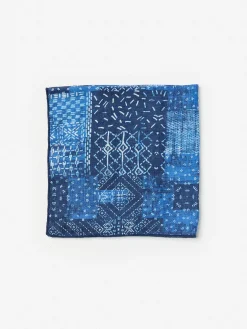 J.McLaughlin Linen Pocket Square In Diamond Patch- Shoes & Accessories|Pocket Squares