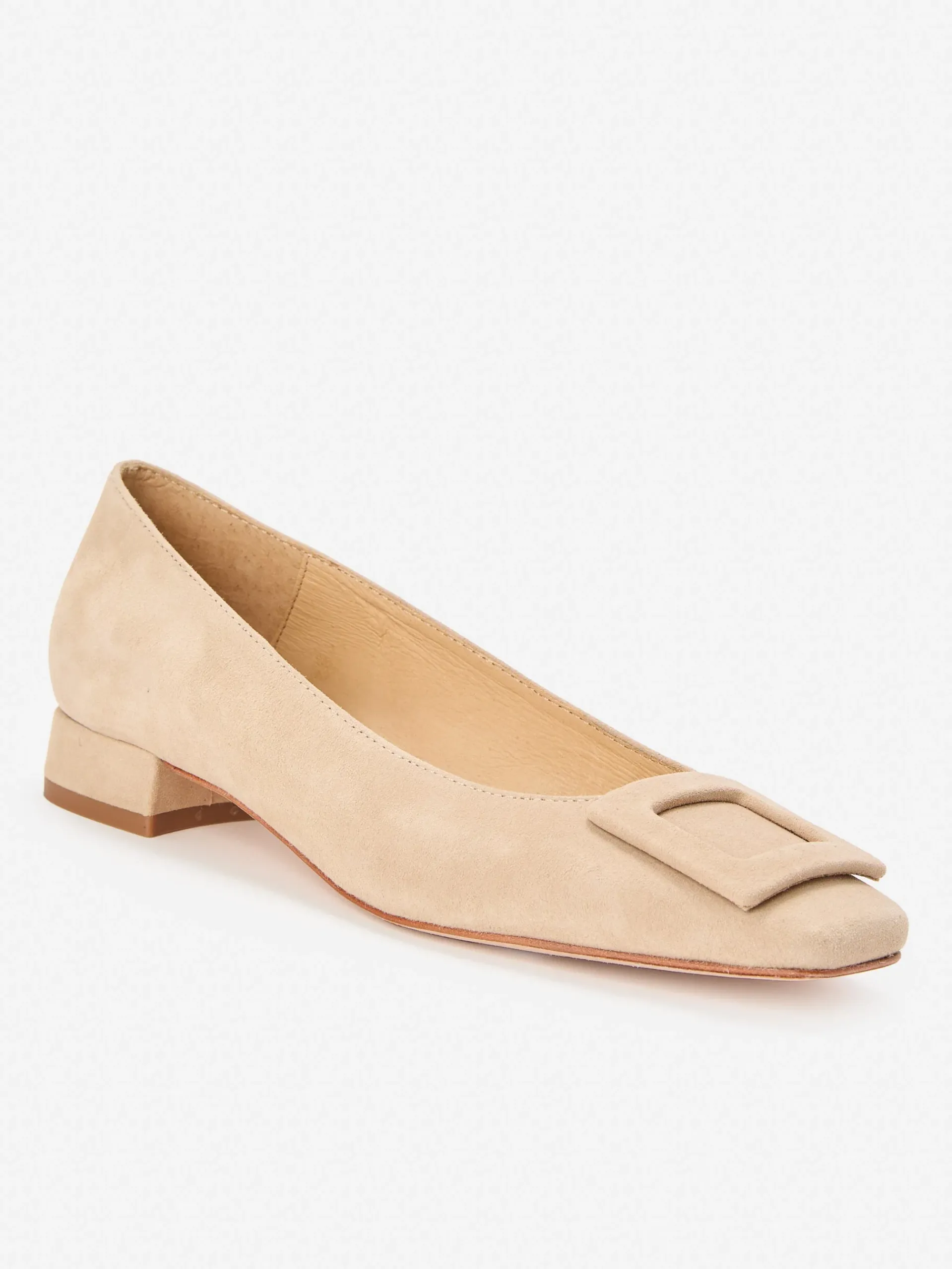 J.McLaughlin Lisbeth Suede Block Heels-Women Shoes & Accessories|Heels & Wedges