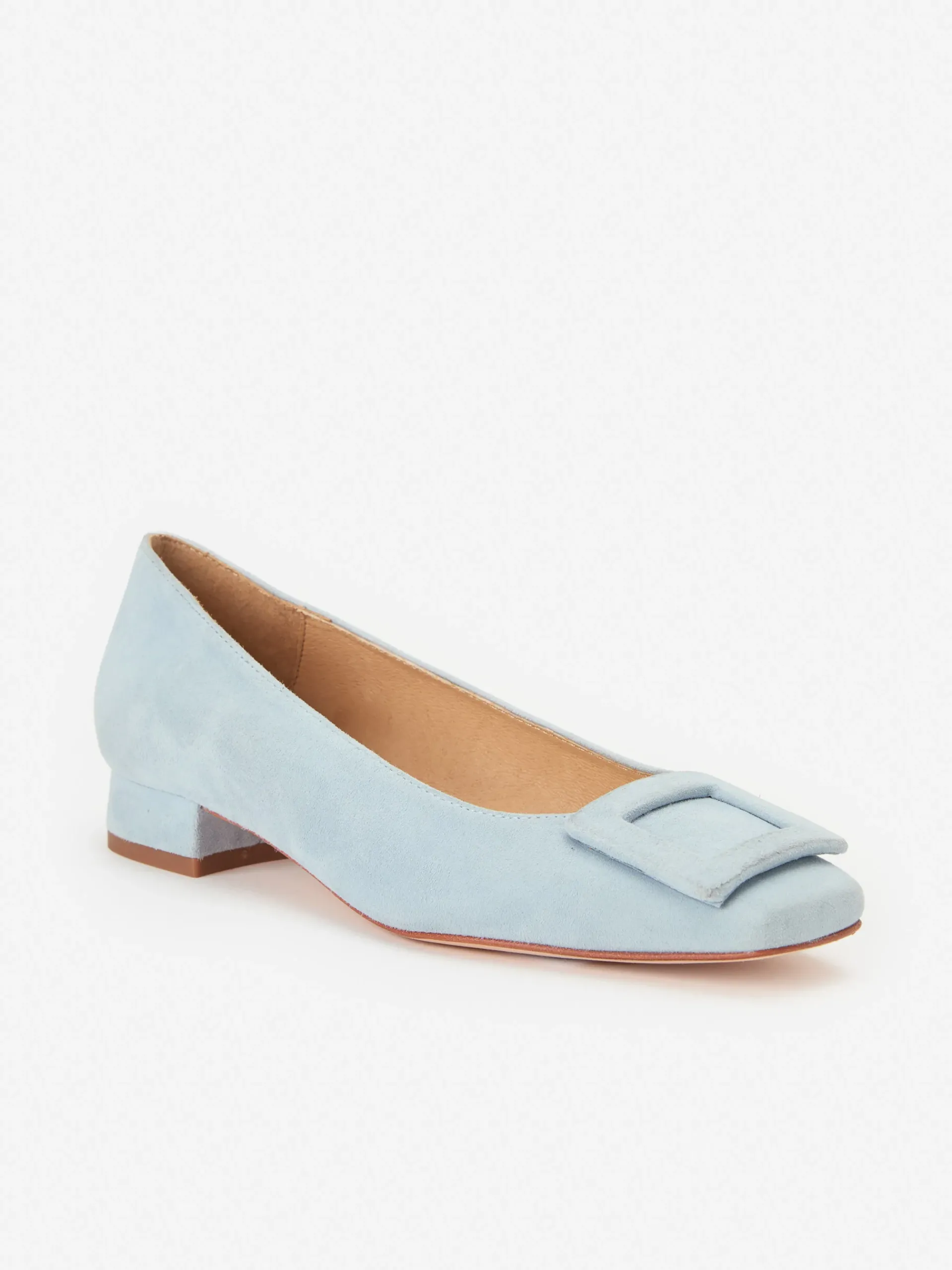 J.McLaughlin Lisbeth Suede Block Heels-Women Shoes & Accessories|Heels & Wedges