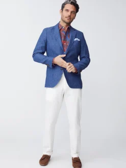 J.McLaughlin Lisbon Linen Blazer- Jackets & Outerwear|Sport Coats