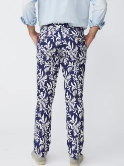 J.McLaughlin Lukas Pants In Jardin Leaf- Pants