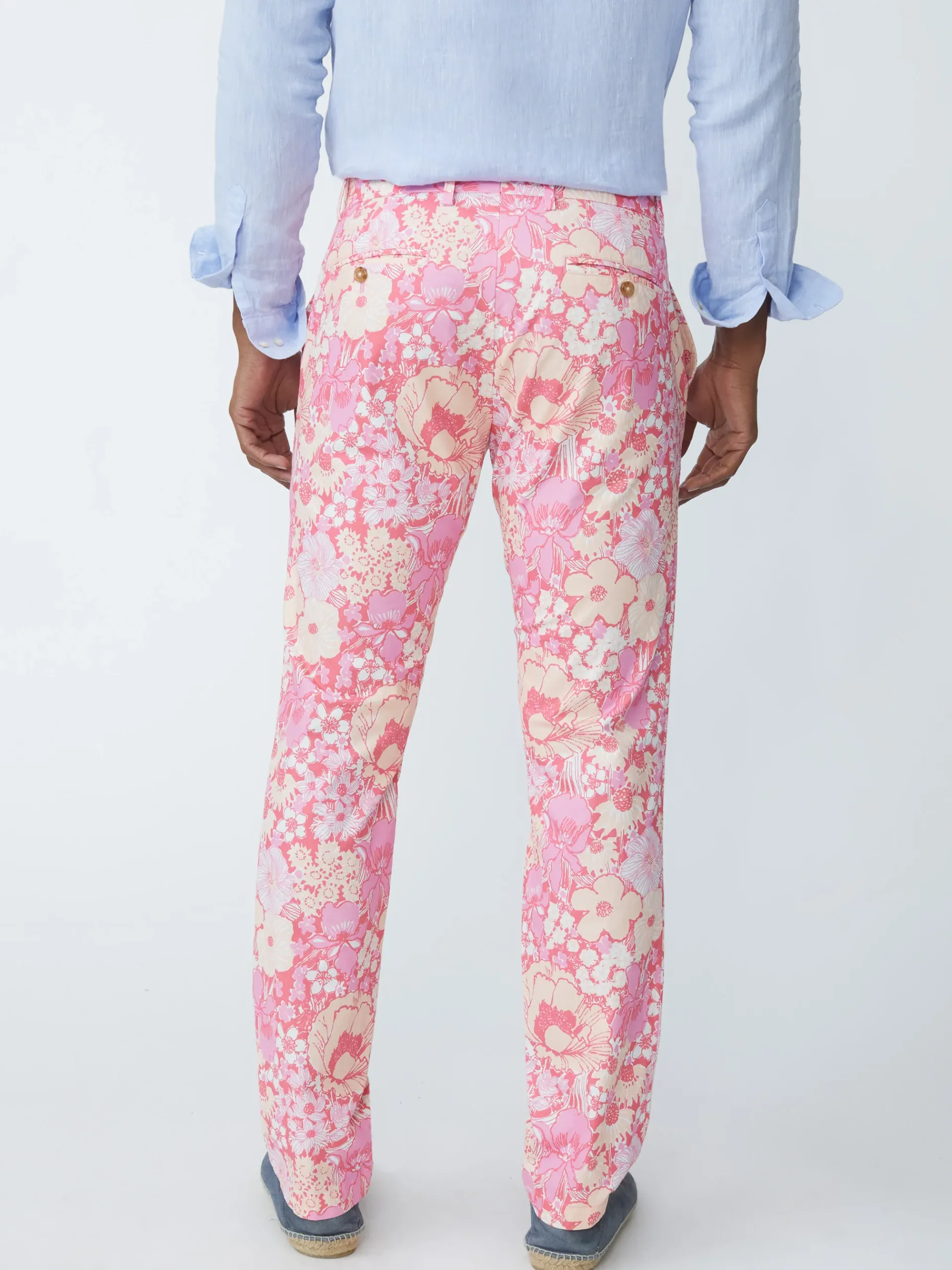 J.McLaughlin Lukas Pants In Posh Pansies- Pants