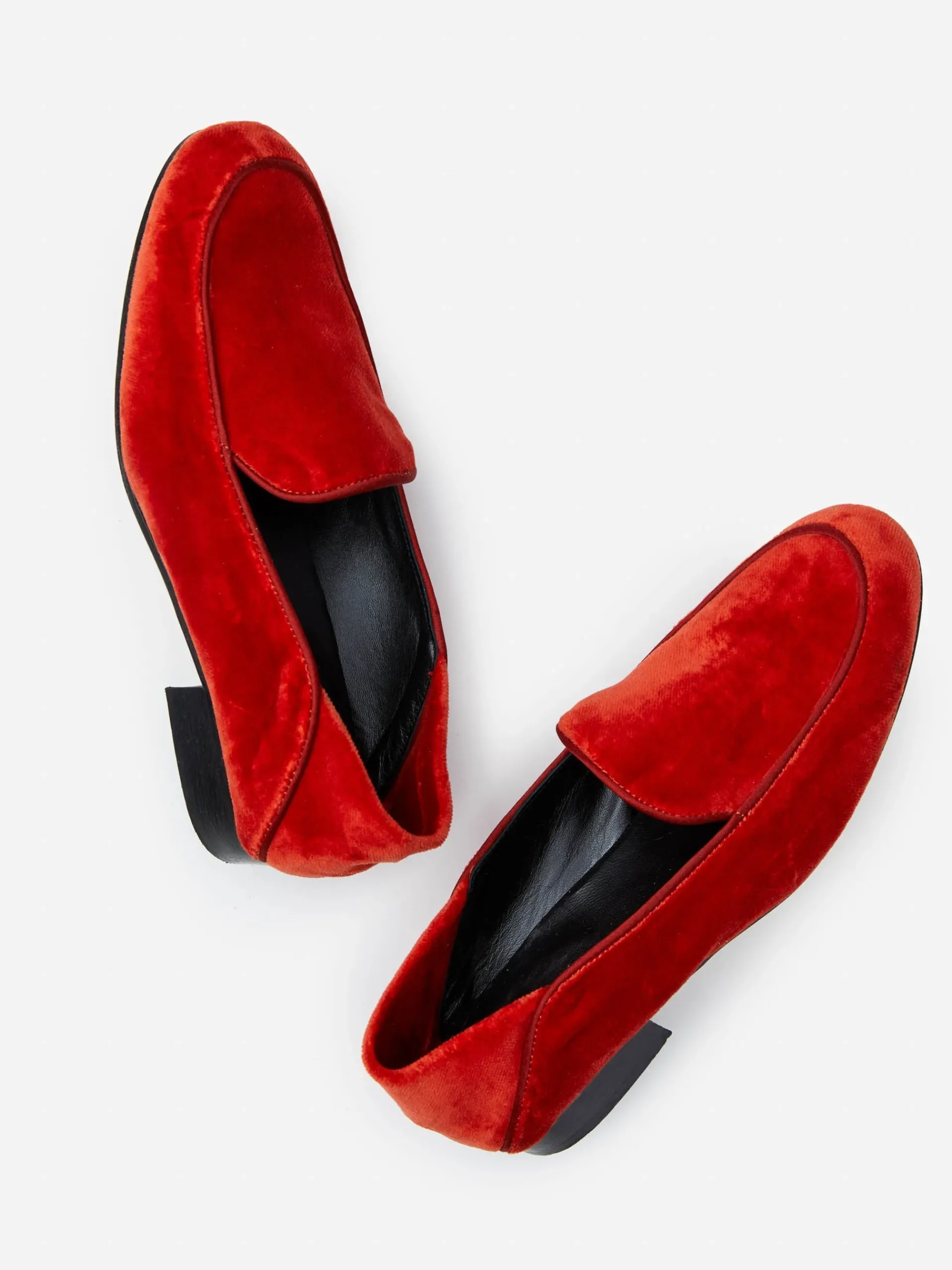 J.McLaughlin Luna Velvet Loafers-Women Loafers