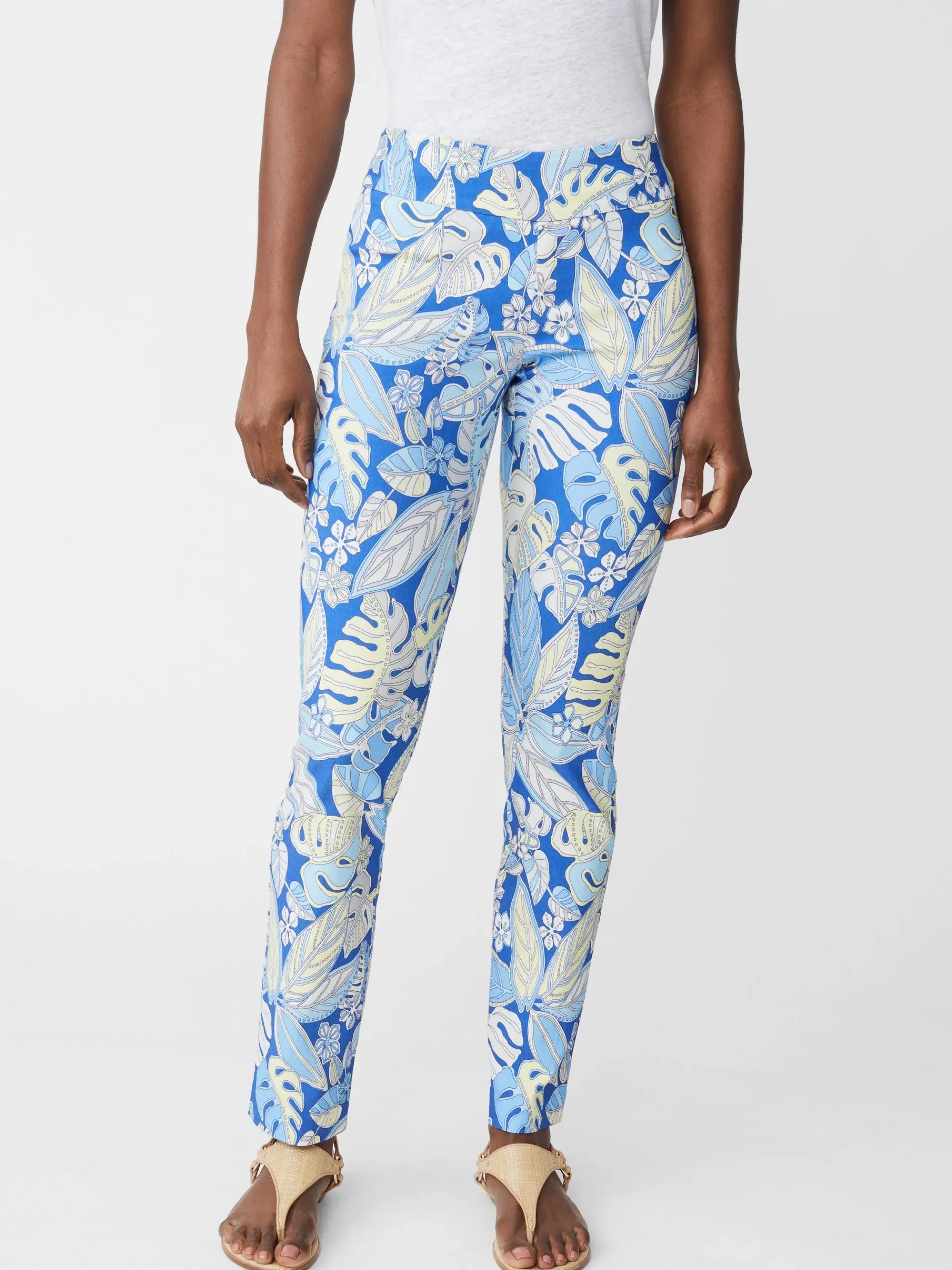 J.McLaughlin Masie Pants In Beach Bouquet-Women Pants