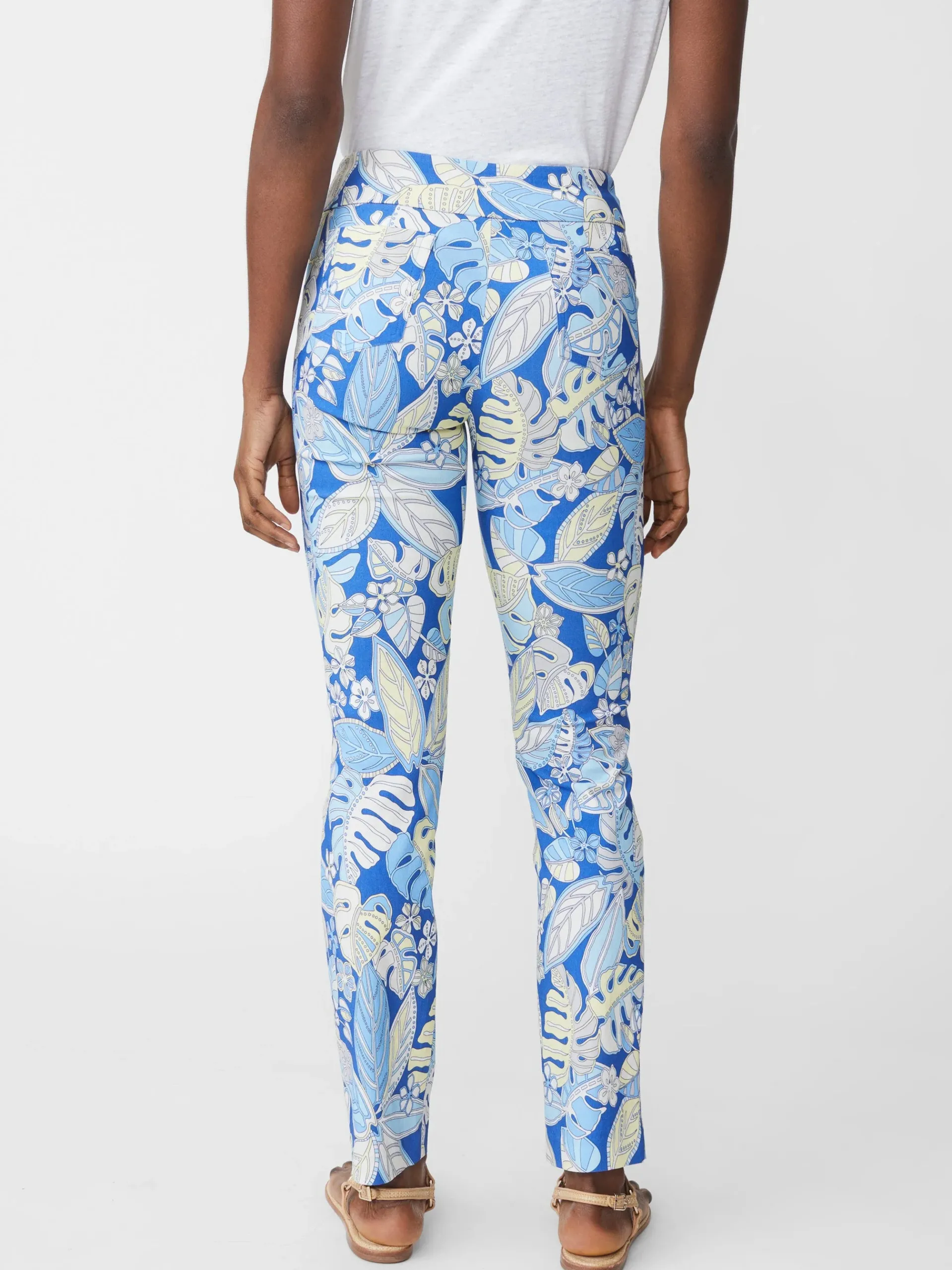 J.McLaughlin Masie Pants In Beach Bouquet-Women Pants