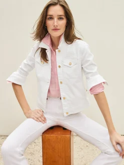 J.McLaughlin Medina Denim Jacket-Women Jackets & Outerwear