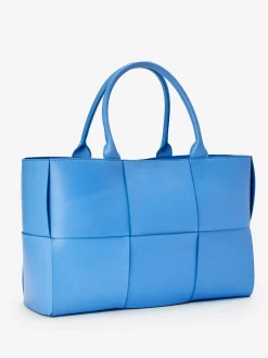 J.McLaughlin Mega Tessare Woven Leather Handbag-Women Shoes & Accessories|Top Handles