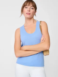 J.McLaughlin Megg Cashmere Tank-Women Sweaters