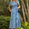 J.McLaughlin Mei Dress In Bloomsbury-Women Dresses