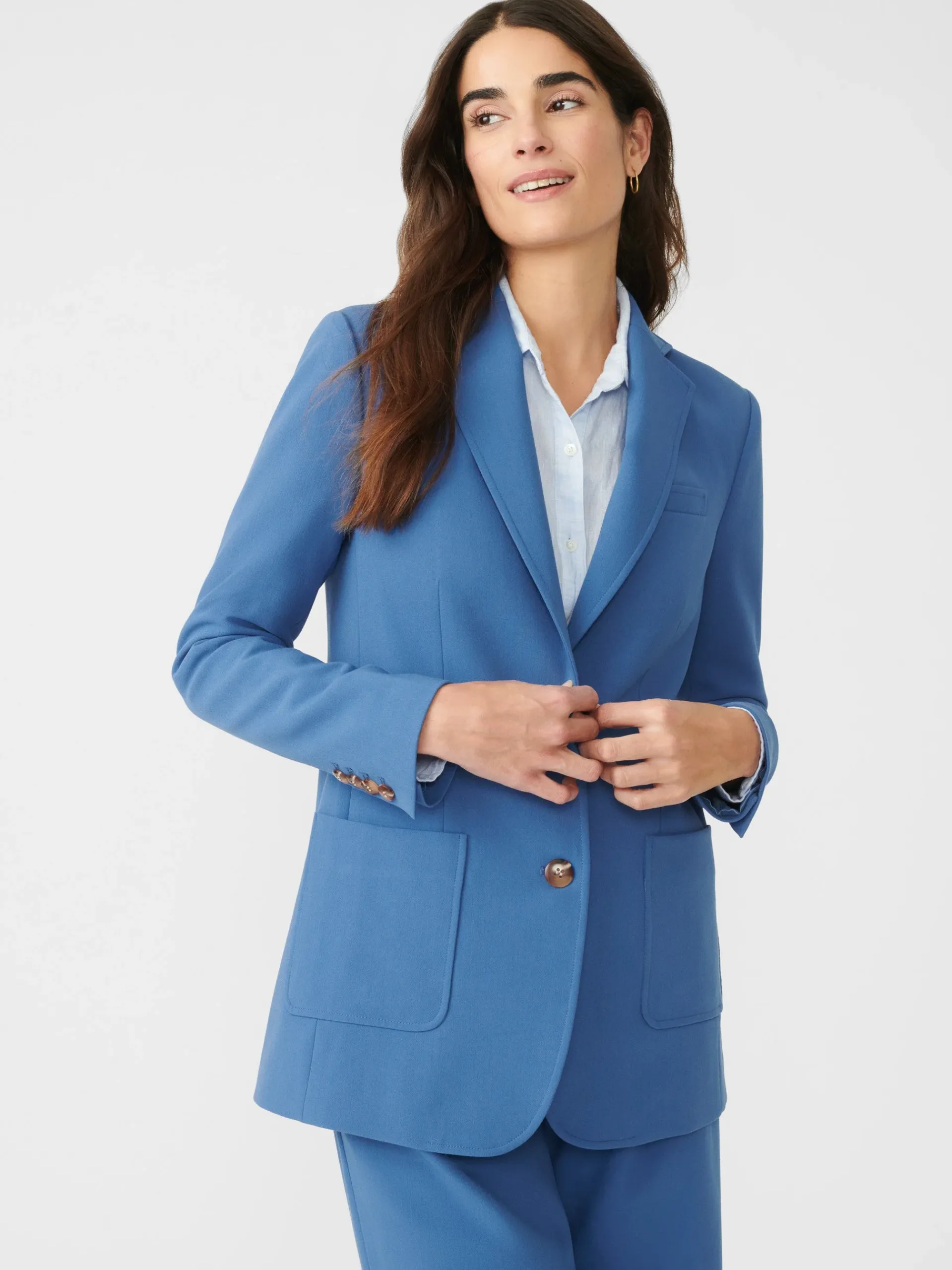 J.McLaughlin Mercia Blazer-Women Jackets & Outerwear|Suits & Sets