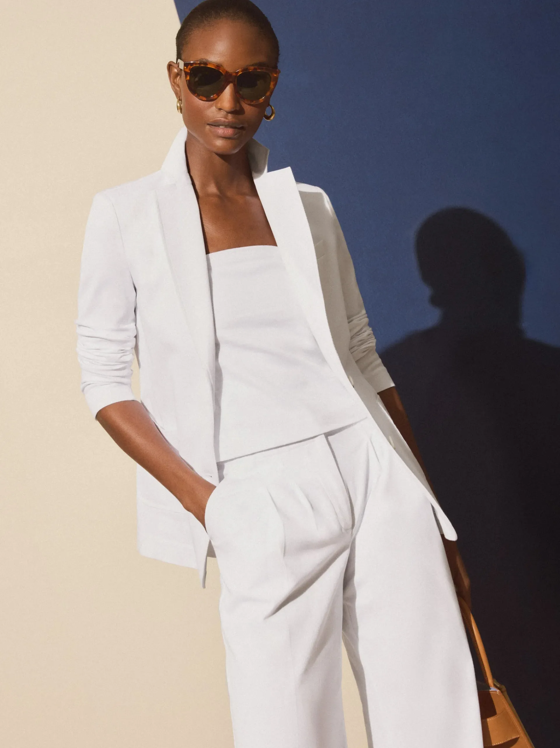 J.McLaughlin Merona Cotton Twill Blazer-Women Jackets & Outerwear|Suits & Sets