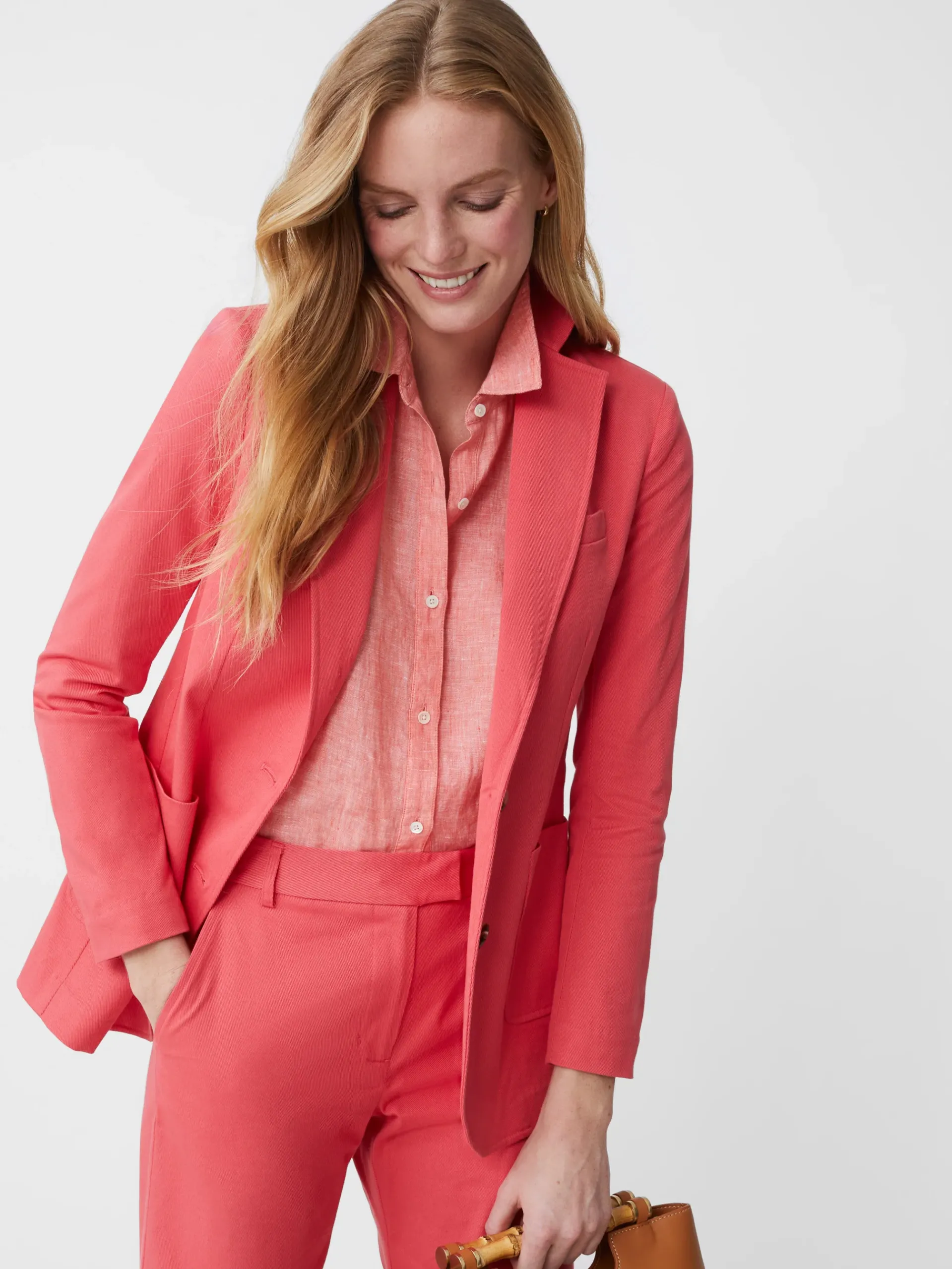 J.McLaughlin Merona Cotton Twill Blazer-Women Jackets & Outerwear|Suits & Sets