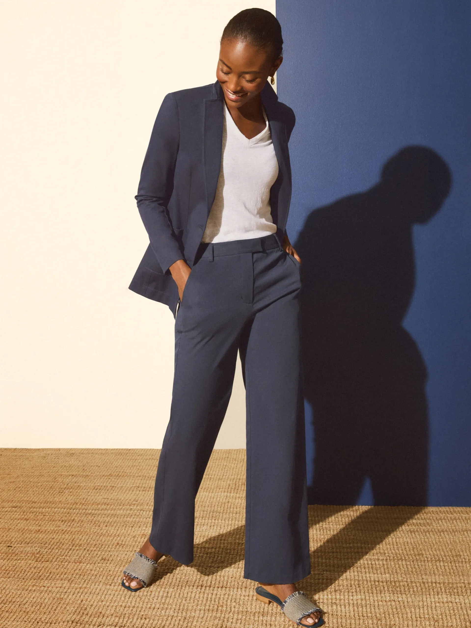 J.McLaughlin Merona Cotton Twill Blazer-Women Jackets & Outerwear|Suits & Sets
