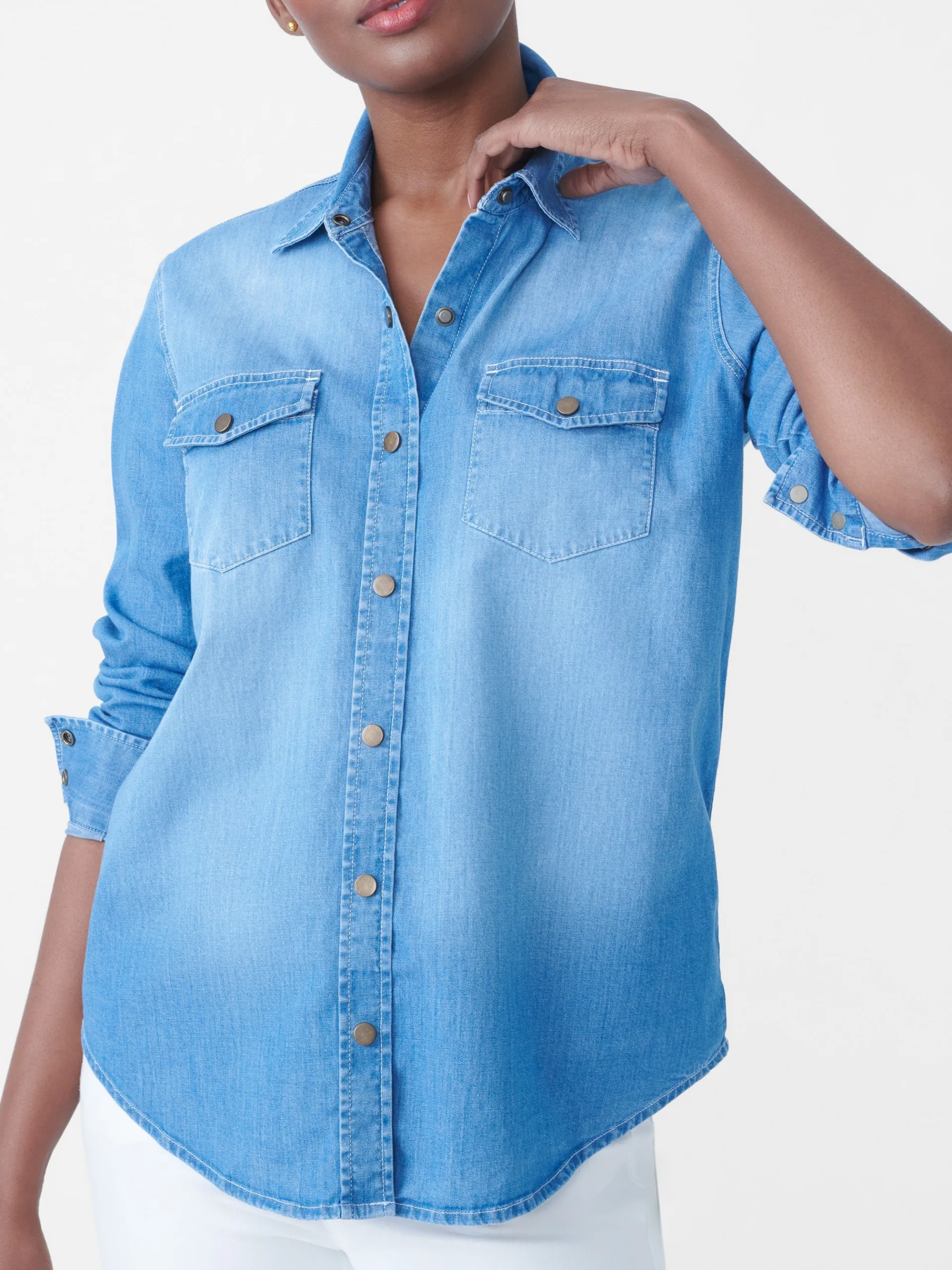J.McLaughlin Miris Shirt-Women Tops