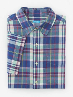 J.McLaughlin Montauk Modern Fit Shirt In Plaid- Shirts