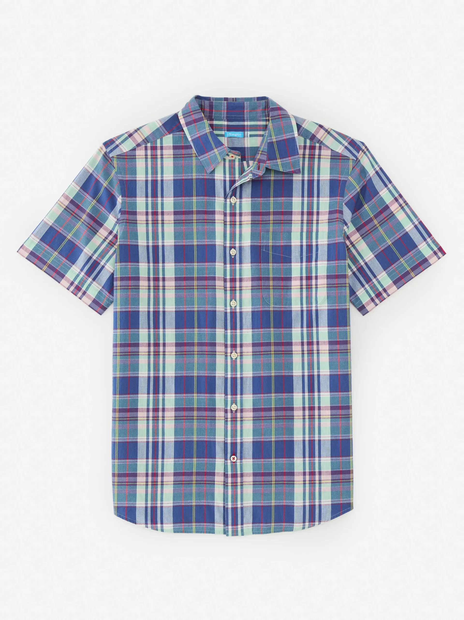 J.McLaughlin Montauk Modern Fit Shirt In Plaid- Shirts