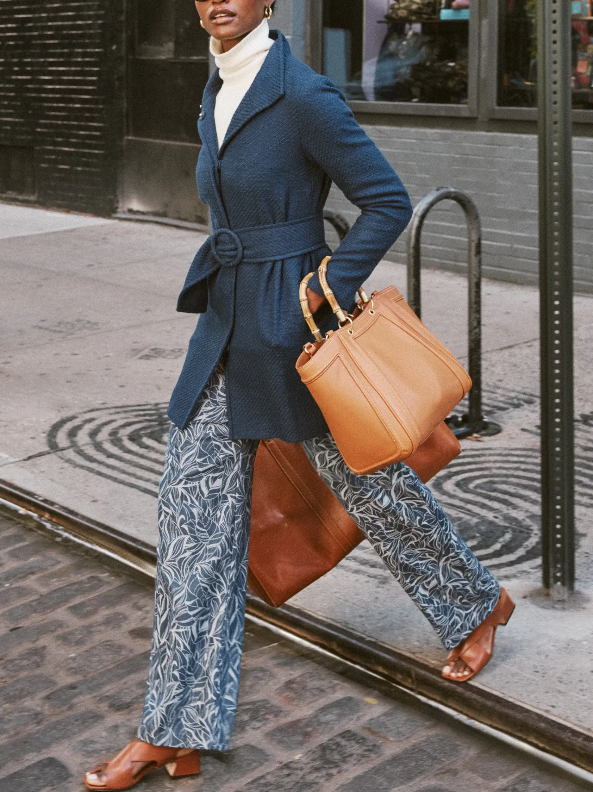 J.McLaughlin Morgan Pants In Leaf Lover Jacquard-Women Suits & Sets|Pants