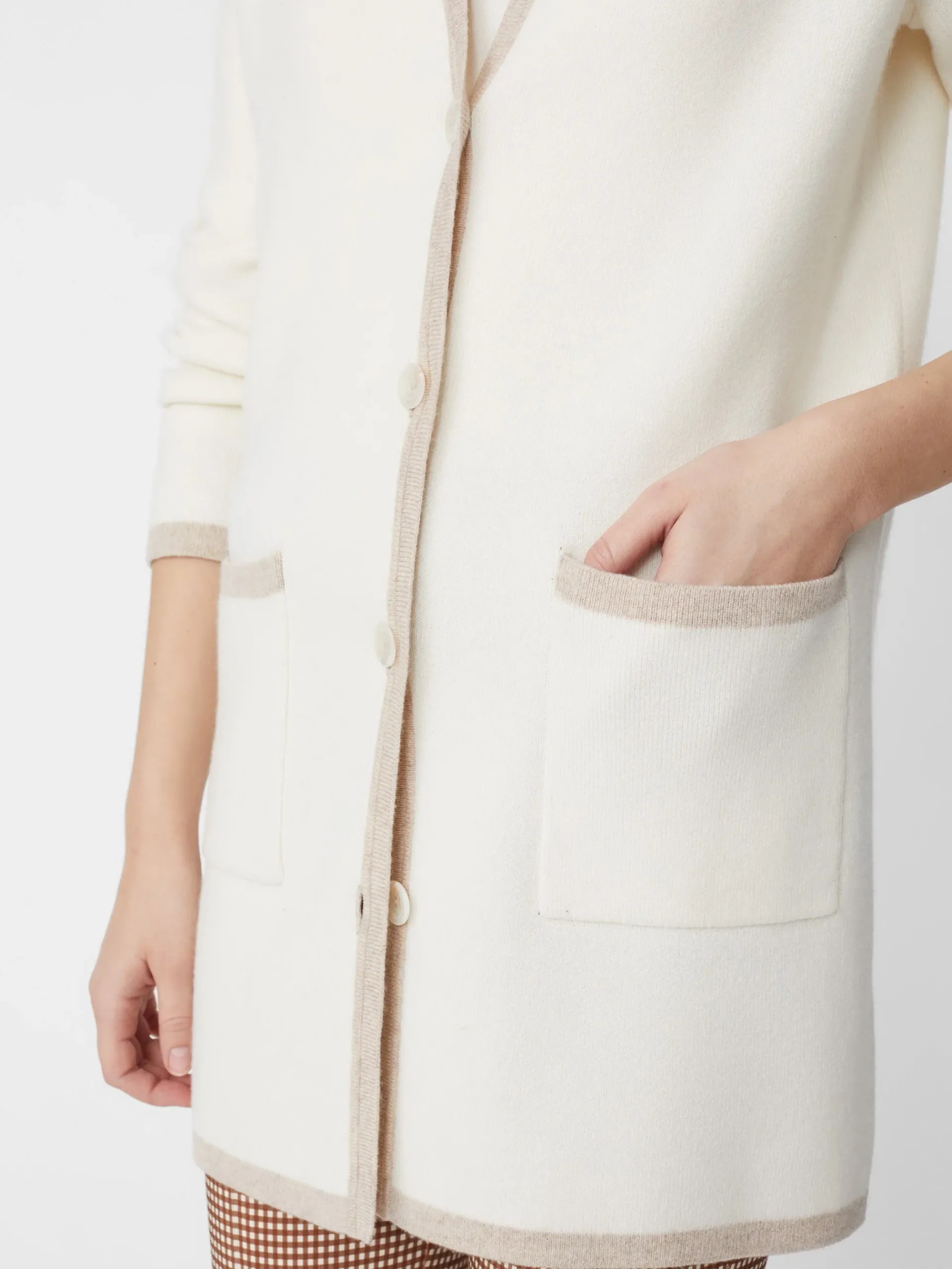 J.McLaughlin Nan Wool Cashmere Cardigan-Women Sweaters
