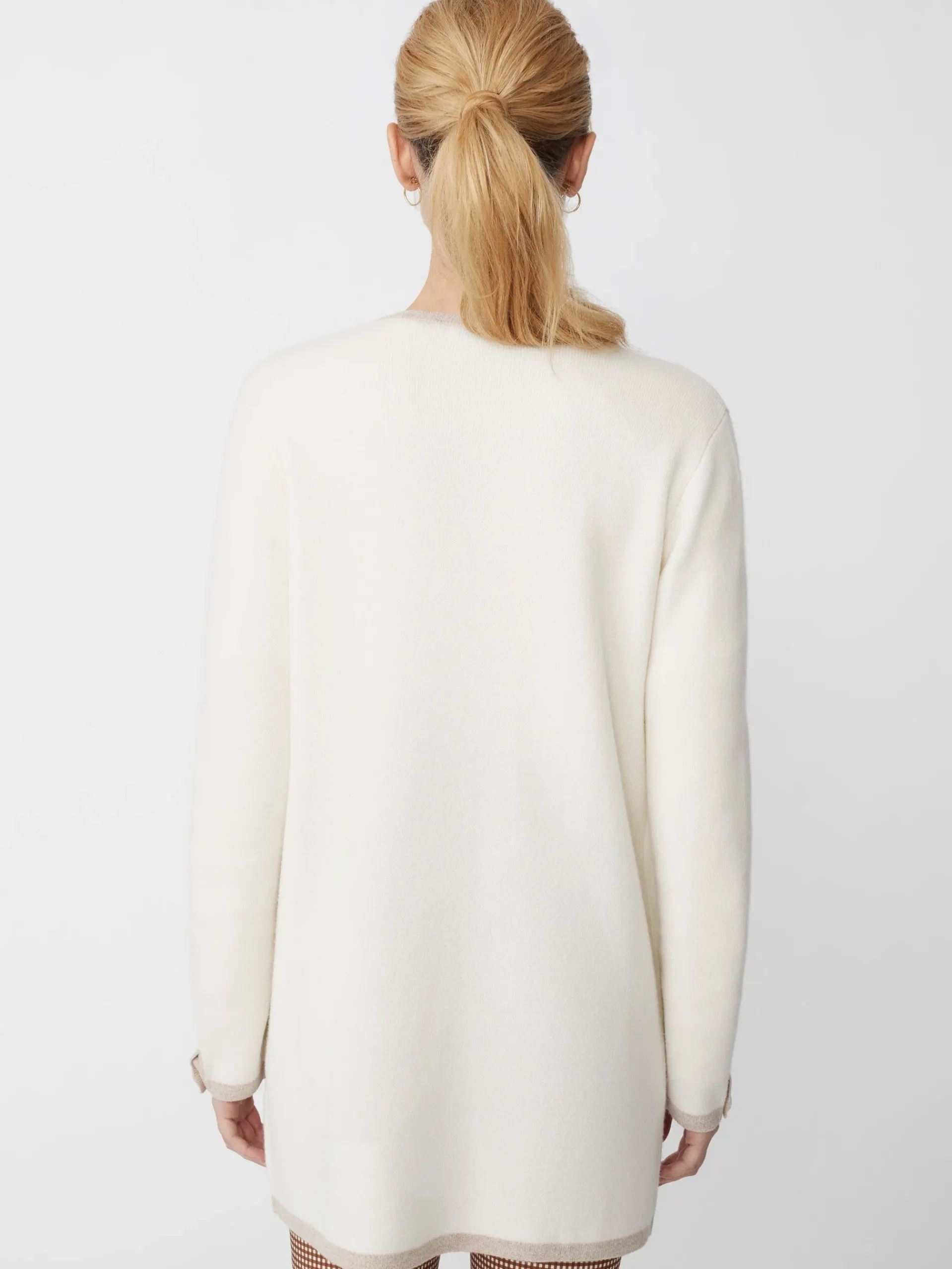 J.McLaughlin Nan Wool Cashmere Cardigan-Women Sweaters