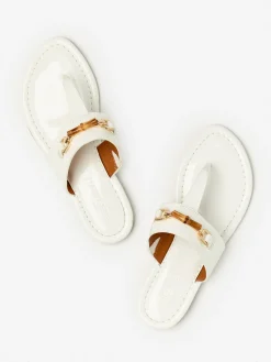 J.McLaughlin Nora Patent Leather Sandals-Women Shoes & Accessories|Sandals