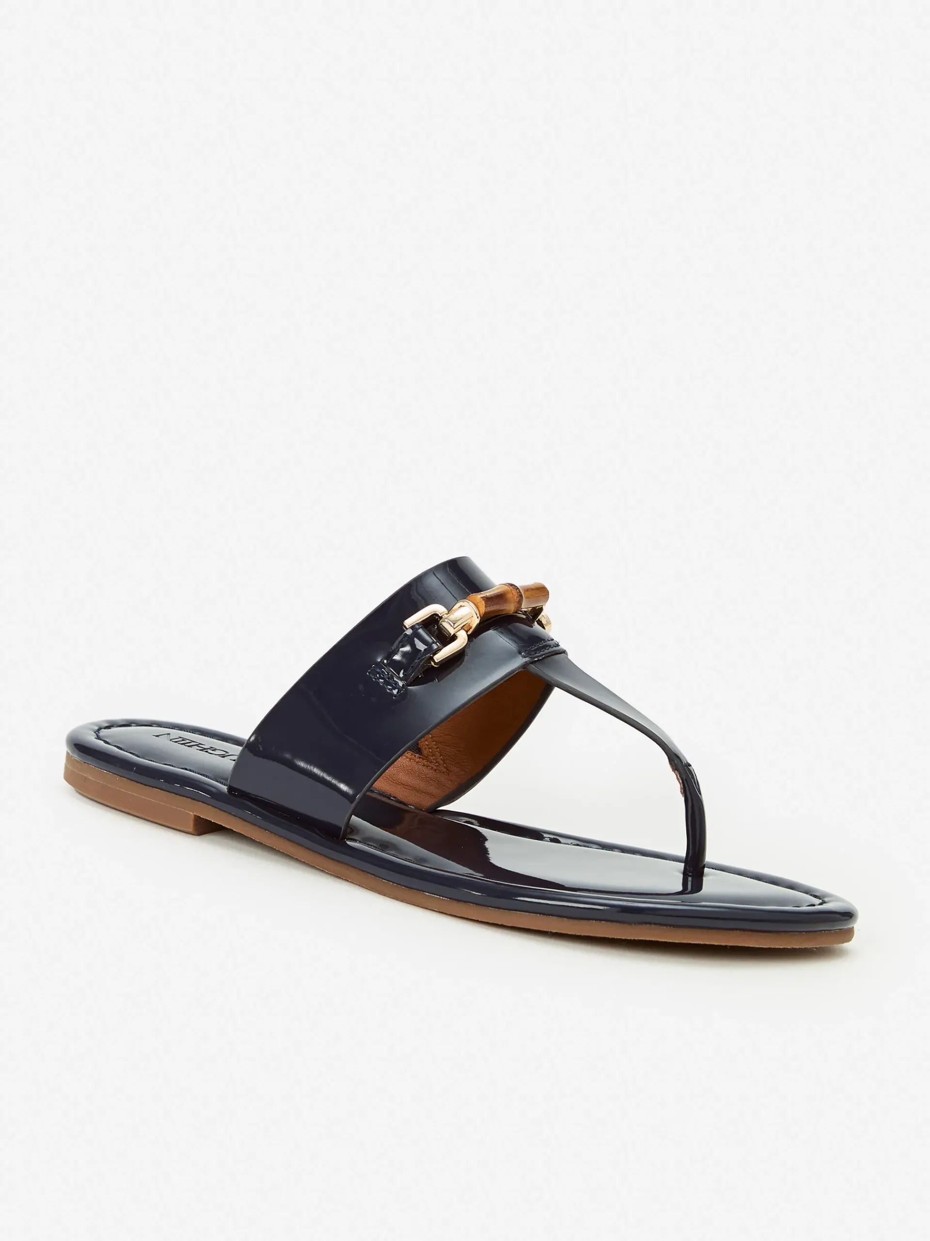 J.McLaughlin Nora Patent Leather Sandals-Women Shoes & Accessories|Sandals