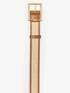 J.McLaughlin Ocean Drive Grasscloth Belt-Women Shoes & Accessories|Belts