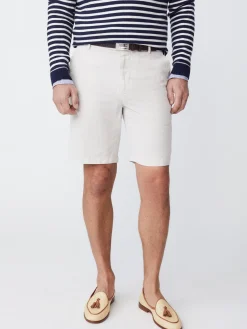J.McLaughlin Oliver 9" Shorts In Italian Summer Twill- Shorts