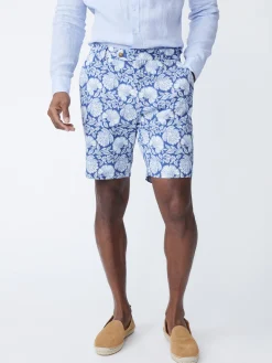 J.McLaughlin Oliver 9" Shorts In Palmilla- Shorts