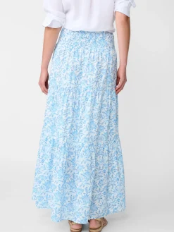 J.McLaughlin Ophelia Maxi Skirt In Mini Bloomsbury-Women Skirts & Skorts