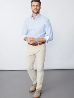 J.McLaughlin Parker 5-Pocket Straight Pants In Italian Stretch Cord- Pants