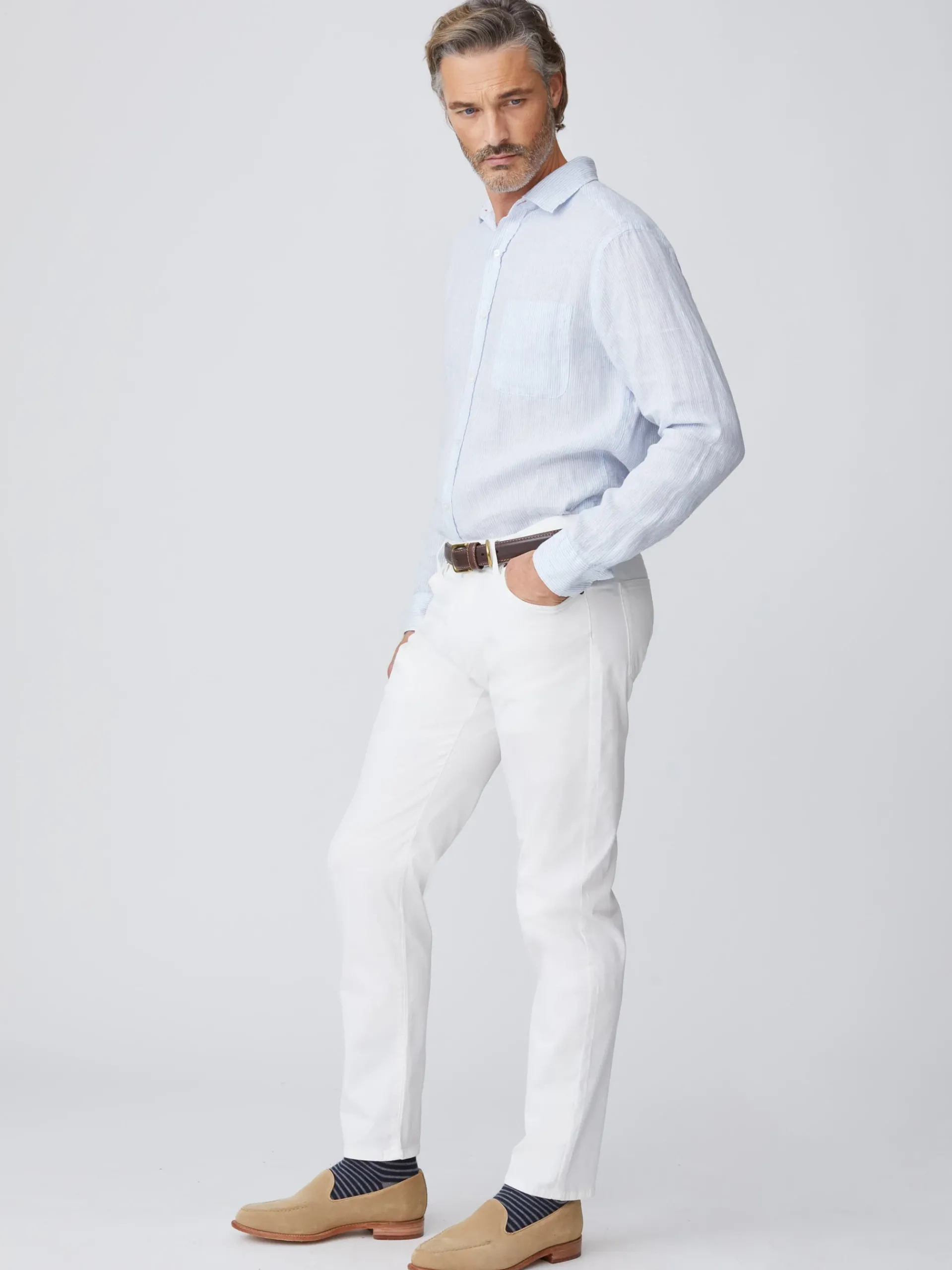 J.McLaughlin Parker 5-Pocket Straight Pants- Pants