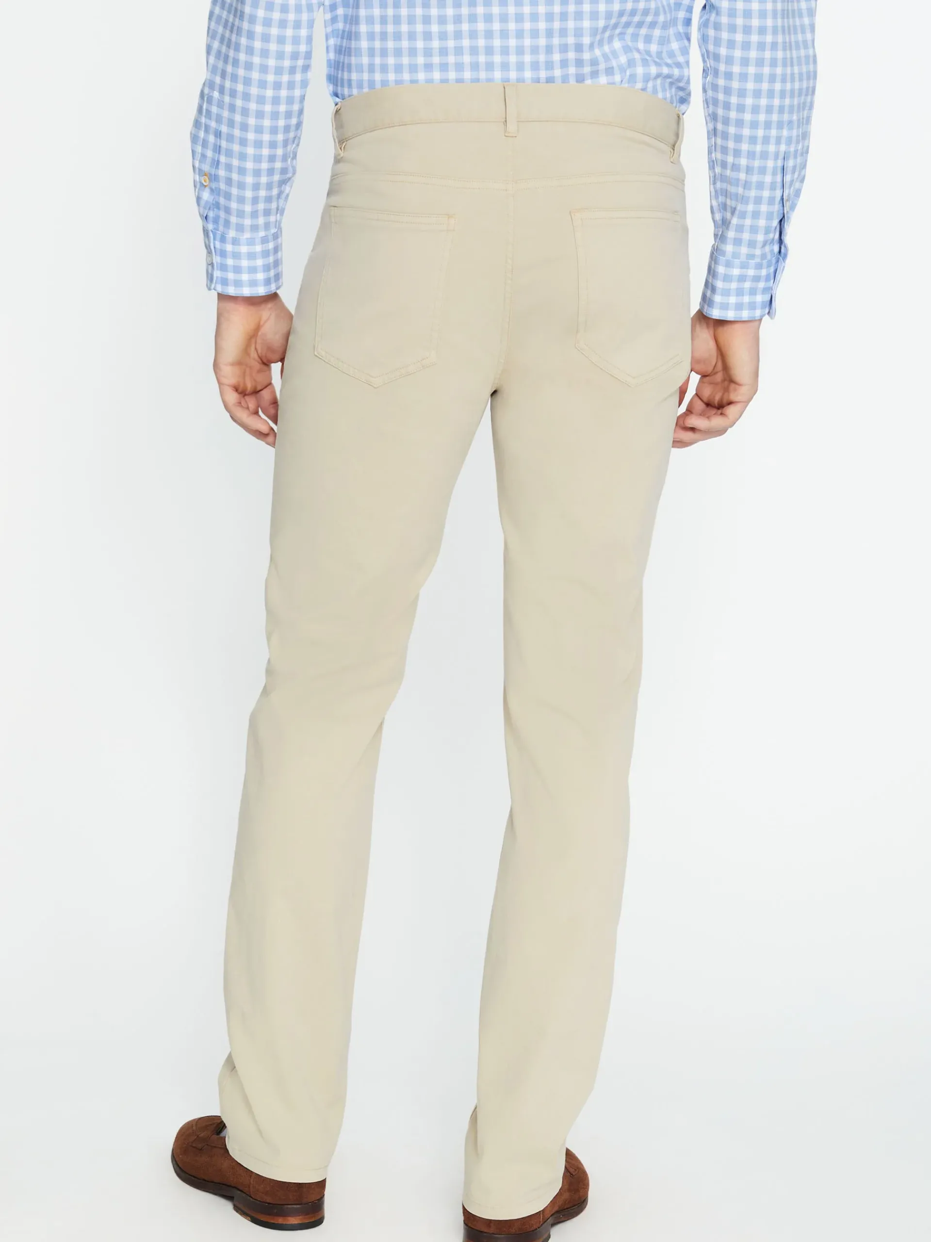 J.McLaughlin Parker 5-Pocket Straight Pants In Stretch Cotton Sateen- Pants