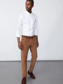J.McLaughlin Parker 5-Pocket Straight Pants In Italian Stretch Cord- Pants