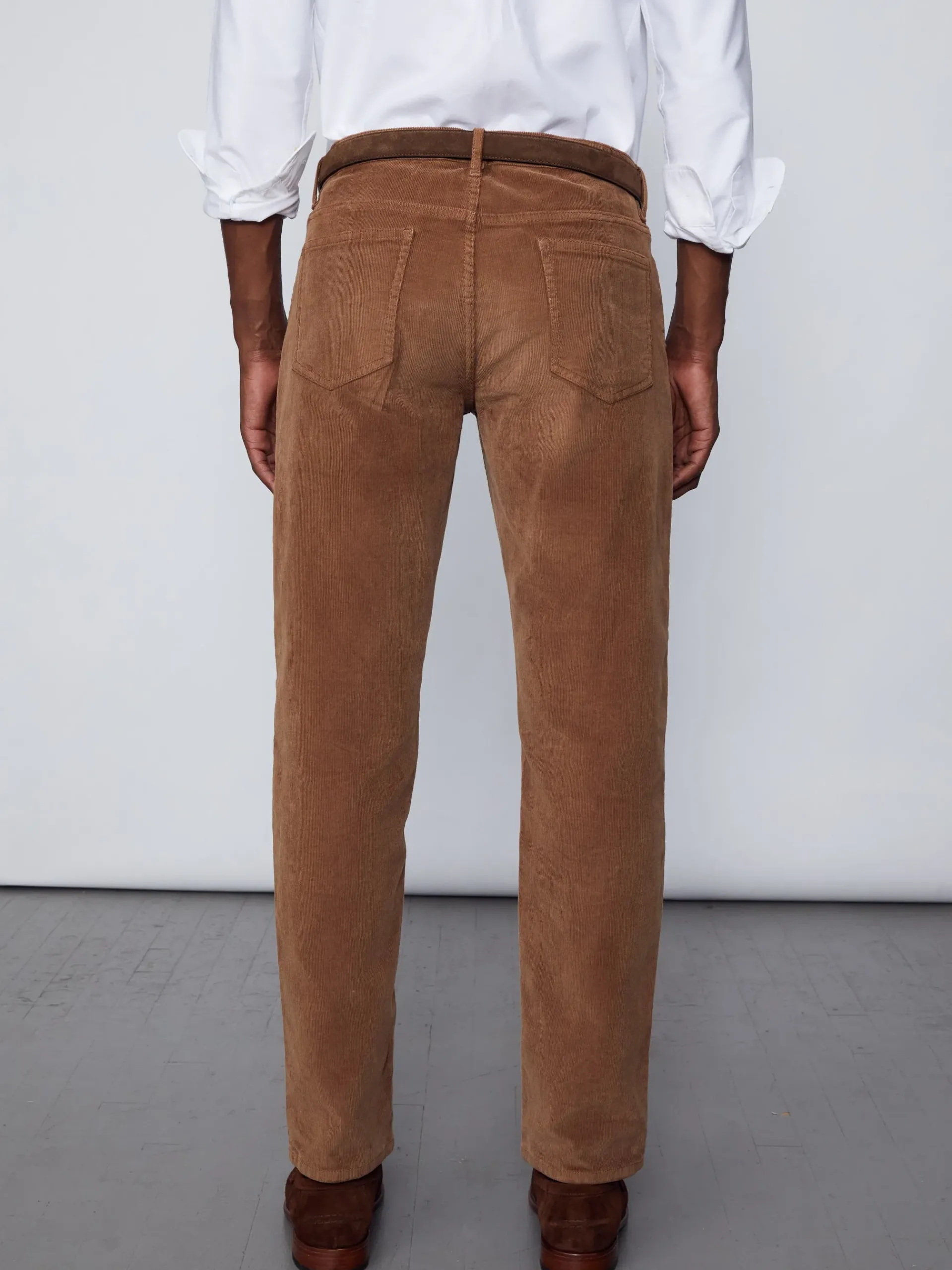 J.McLaughlin Parker 5-Pocket Straight Pants In Italian Stretch Cord- Pants