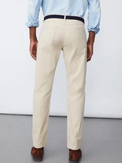 J.McLaughlin Parker 5-Pocket Straight Pants In Stretch Cotton Sateen- Pants