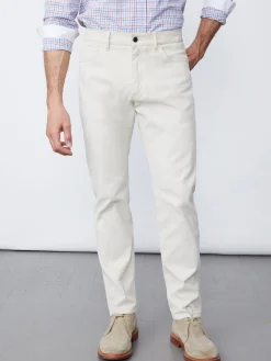 J.McLaughlin Parker 5-Pocket Straight Pants In Italian Stretch Bedford Cord- Pants