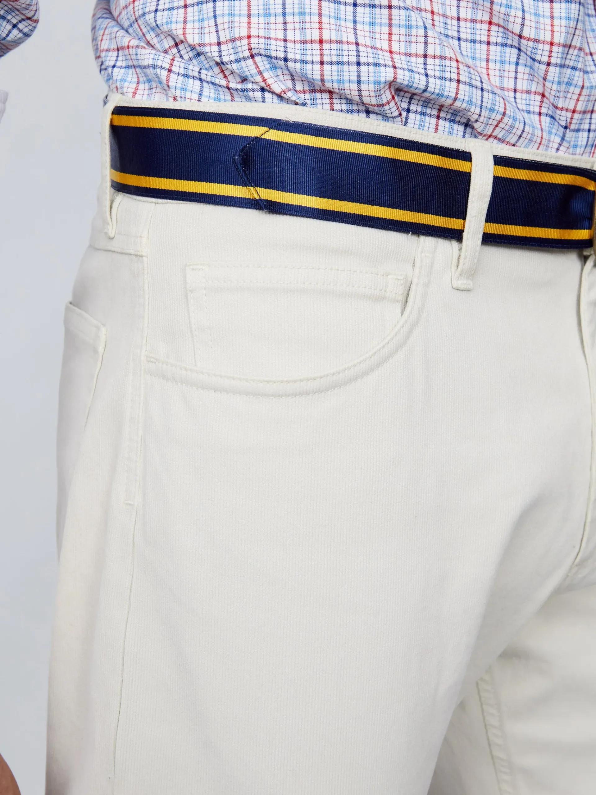 J.McLaughlin Parker 5-Pocket Straight Pants In Italian Stretch Bedford Cord- Pants