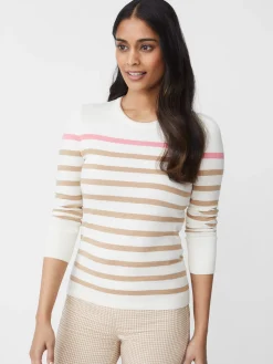 J.McLaughlin Poet Sweater In Stripe-Women Sweaters