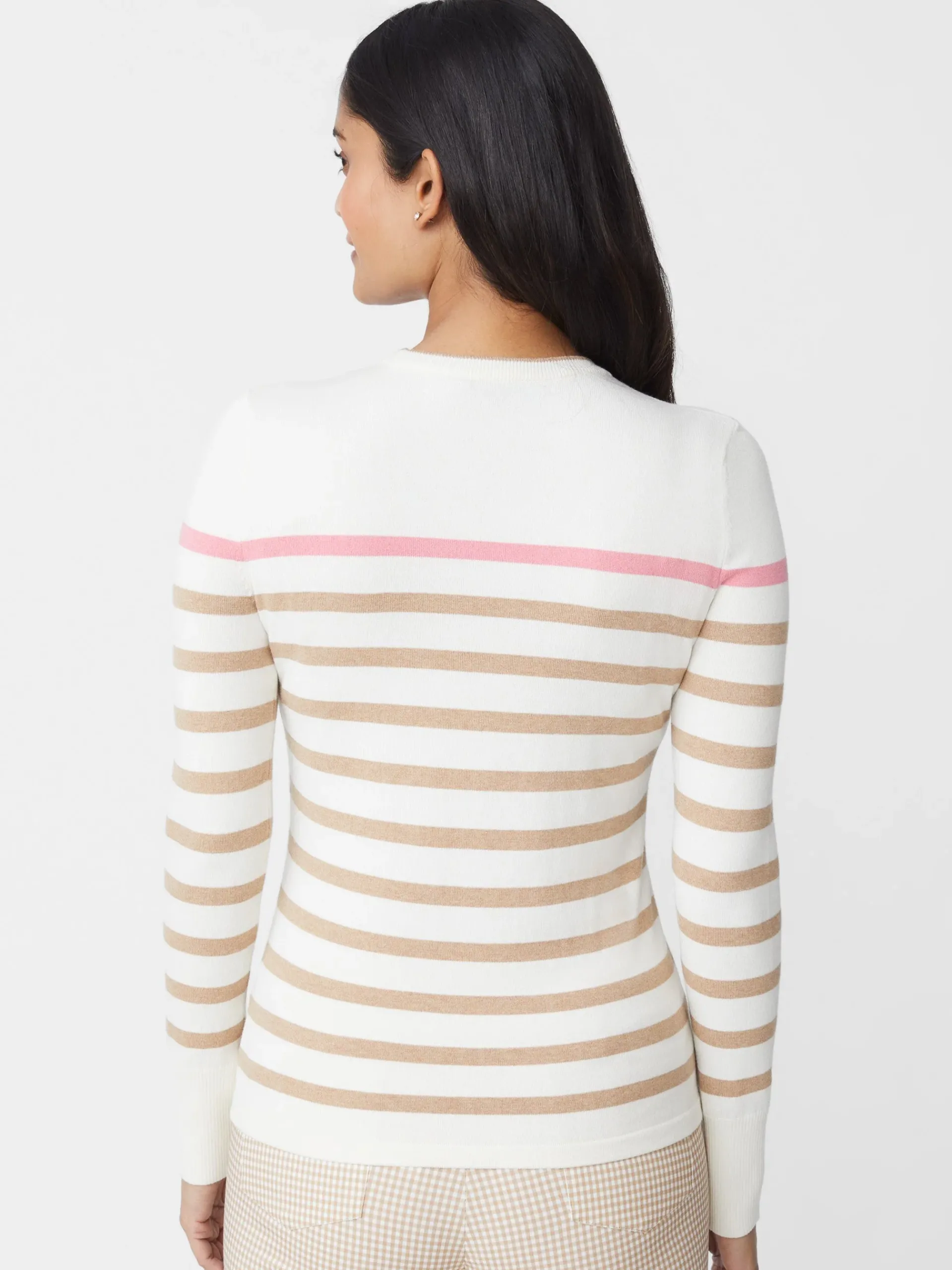 J.McLaughlin Poet Sweater In Stripe-Women Sweaters