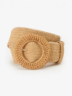 J.McLaughlin Popie Grasscloth Belt-Women Shoes & Accessories|Belts