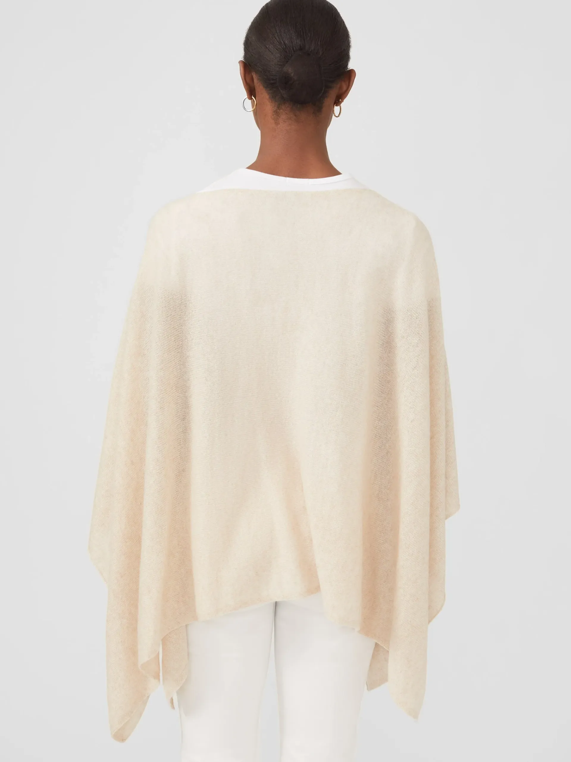 J.McLaughlin Rale Cashmere Poncho-Women Jackets & Outerwear|Sweaters