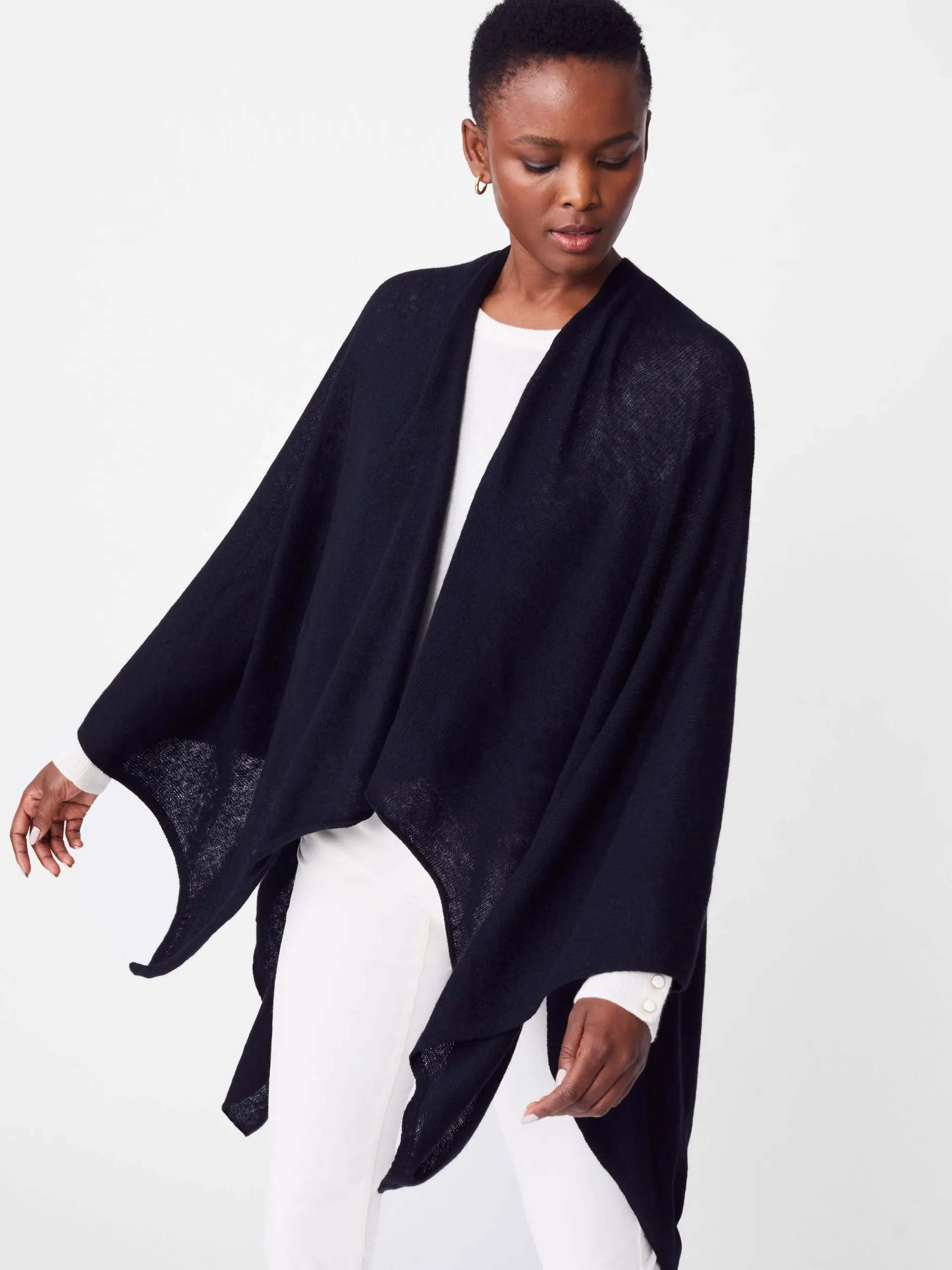 J.McLaughlin Rossi Cashmere Wrap-Women Jackets & Outerwear|Sweaters