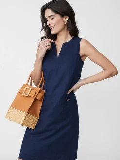 J.McLaughlin Rue Linen Dress-Women Dresses