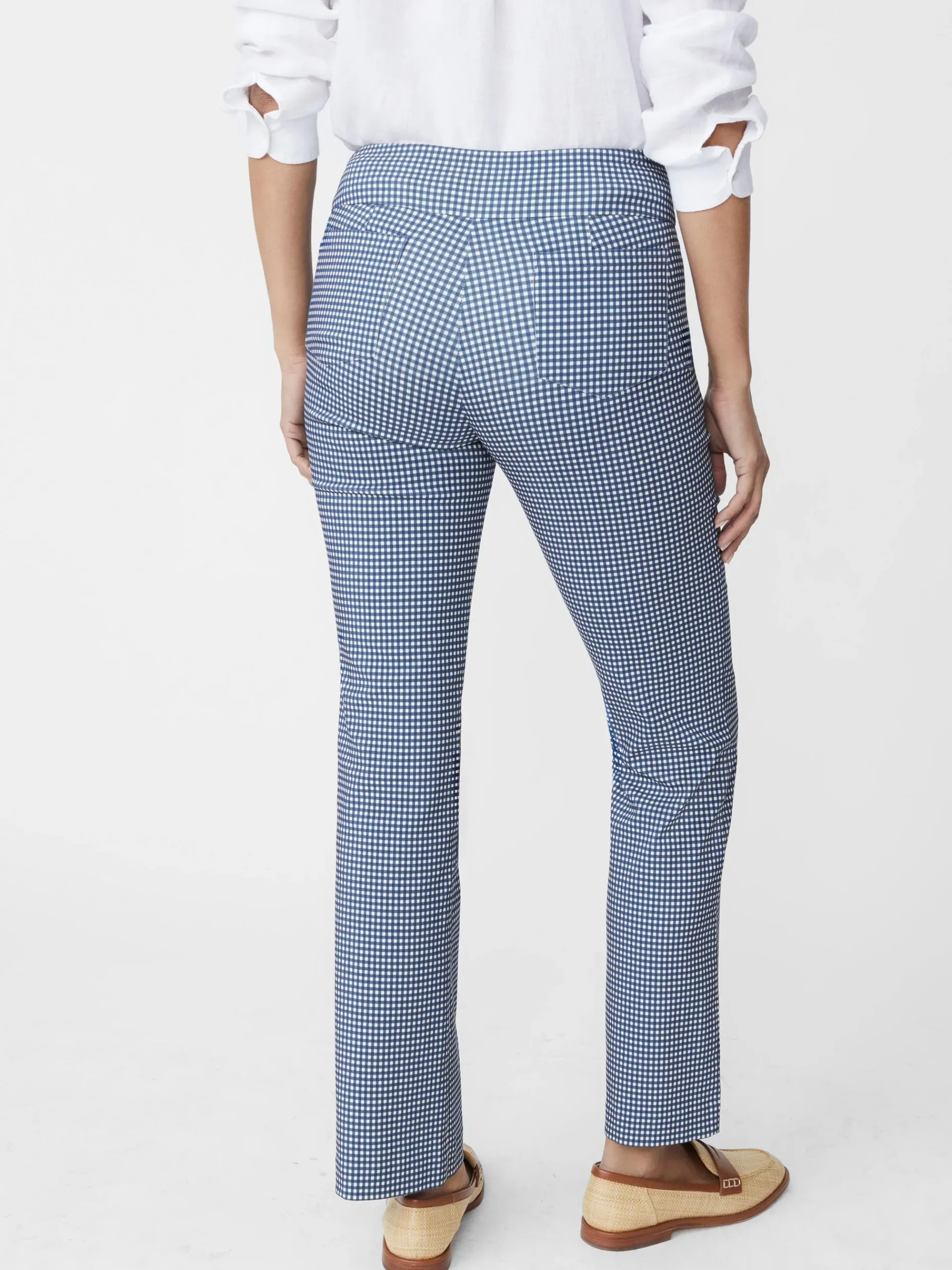 J.McLaughlin Rylie Pants In Cabana Gingham-Women Pants