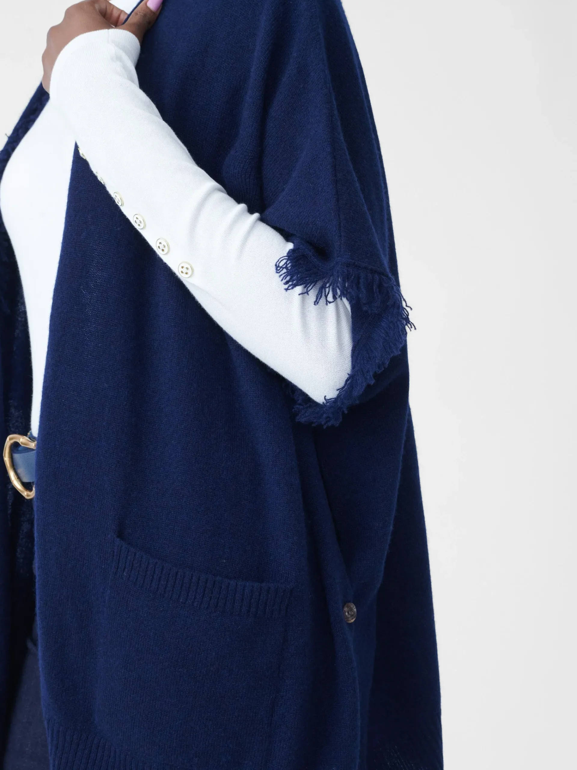 J.McLaughlin Segan Cashmere Wrap-Women Jackets & Outerwear|Sweaters