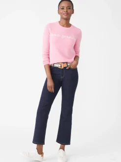 J.McLaughlin Shield Cashmere Sweater In Boca Grande-Women Sweaters