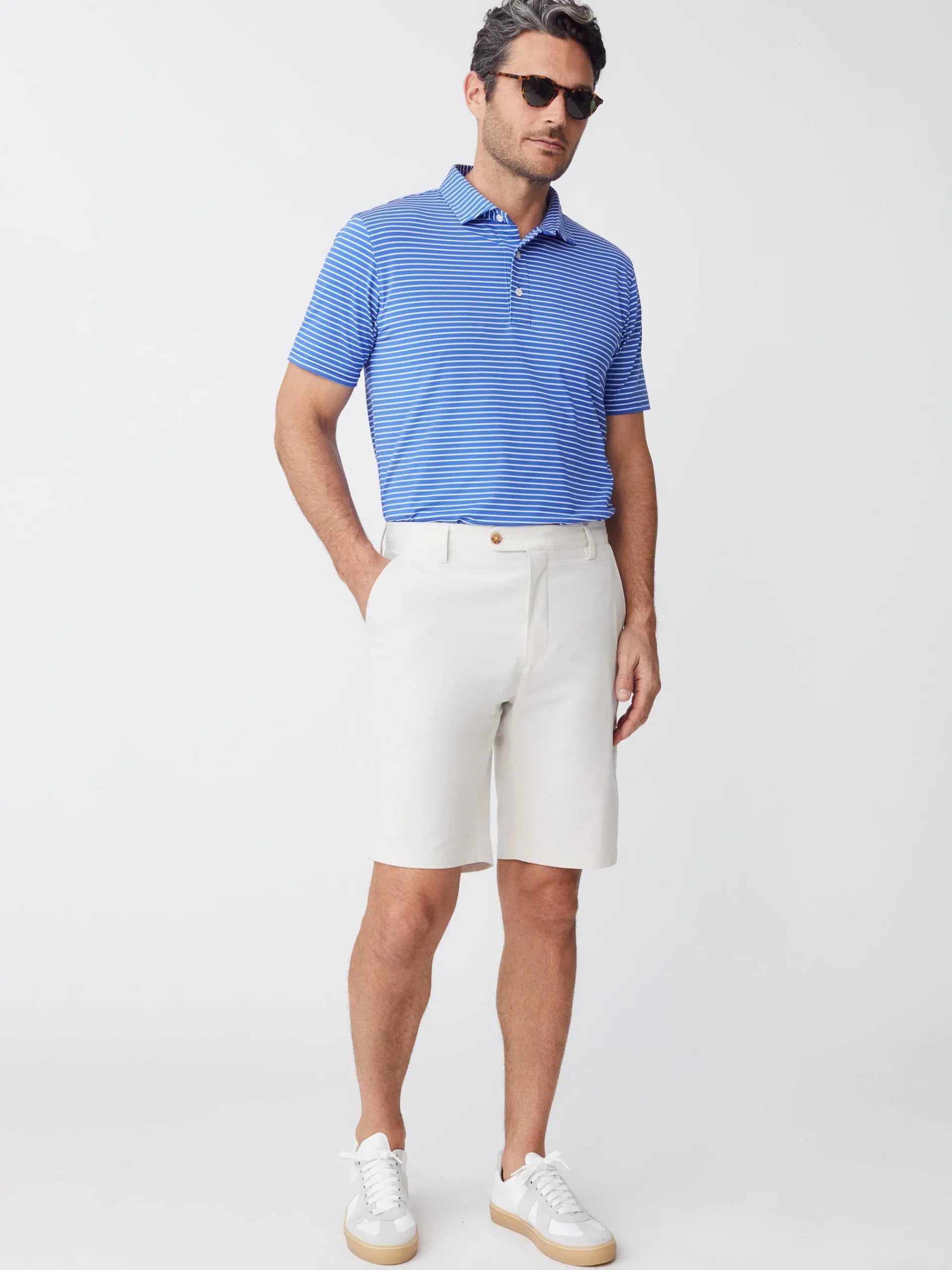 J.McLaughlin Silas 10" Performance Shorts- Shorts