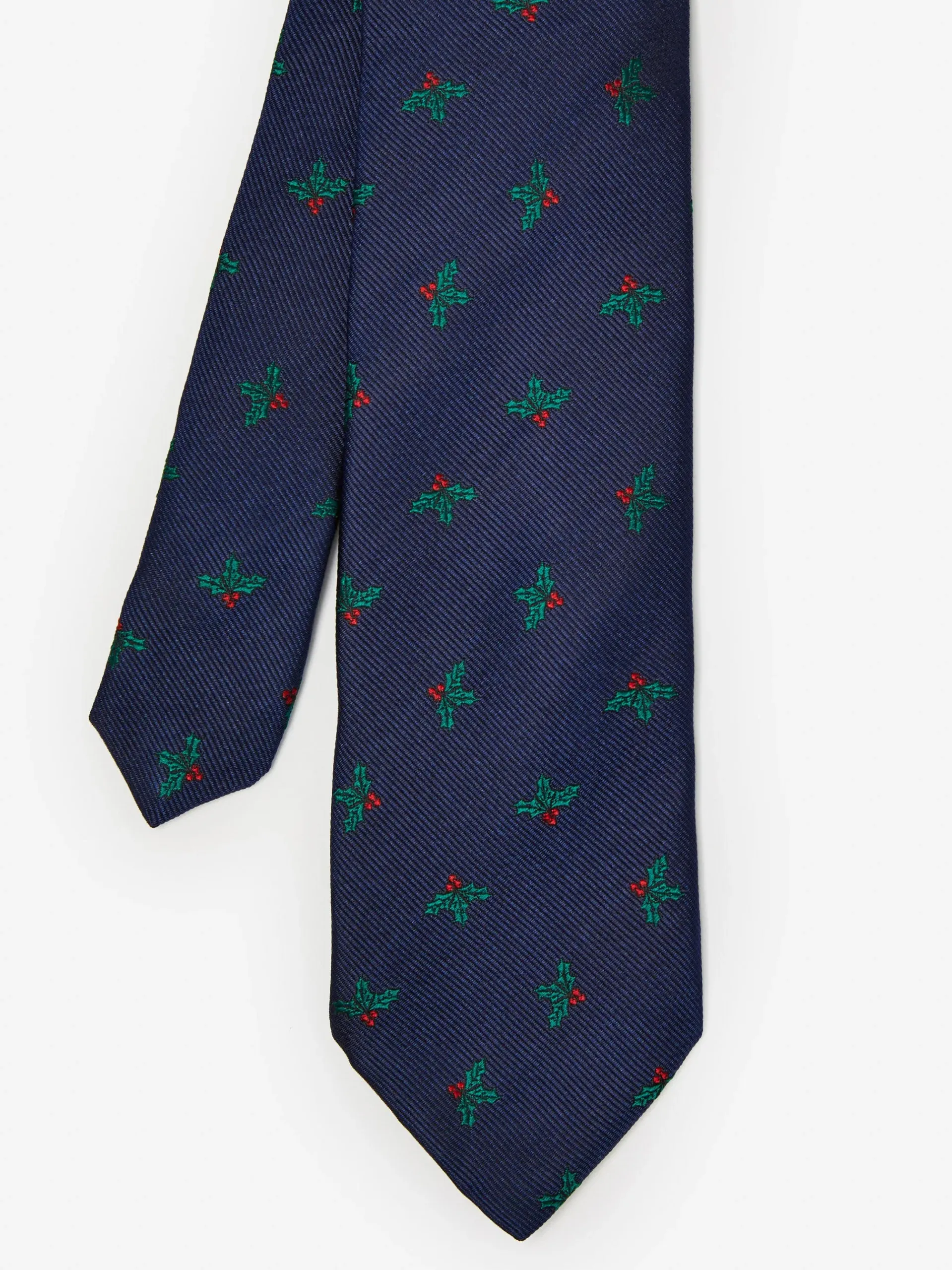 J.McLaughlin Silk Tie In Mistletoe- Shoes & Accessories|Ties