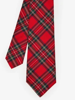 J.McLaughlin Silk Tie In Plaid- Shoes & Accessories|Ties